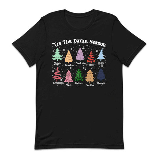 Christmas Tree Swiftie Xmas Ugly Albums Retro Tis The Damn Season | PRODUCT CODE: RTSDMNSWFT