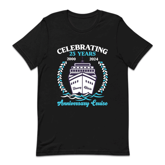 Personalized Anniversary Cruise Couples Matching | PRODUCT CODE: CSTANVRSHNY