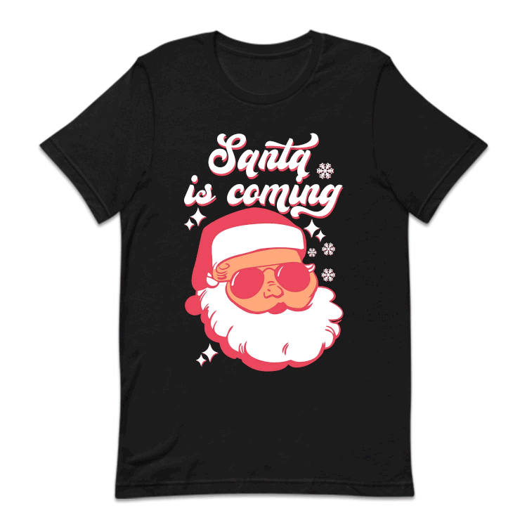 Christmas Santa Is Coming Cozy Xmas | PRODUCT CODE: SNTCMNGXMF