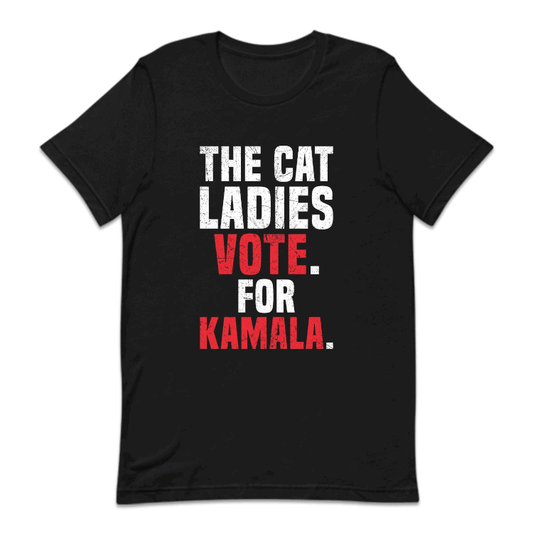 The Cat Ladies Vote for Kamala Swifties For Harris | PRODUCT CODE: THCALDRV