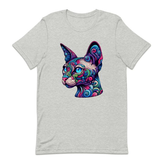 Psychedelic Colorful Sphynx Cat | PRODUCT CODE: SPXHCTPSY