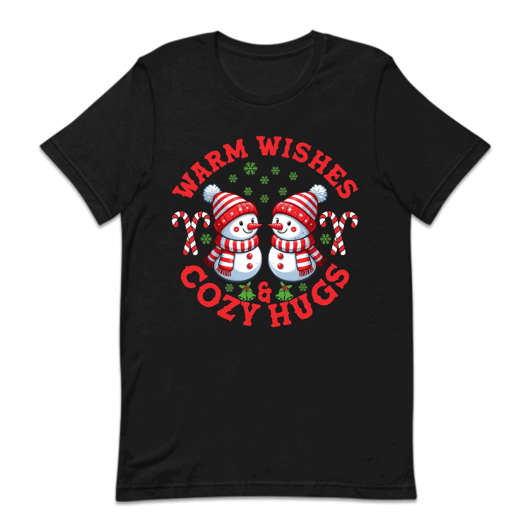 Christmas Snowmans Warm Wishes Cozy Xmas Hugs | PRODUCT CODE: WMRHSZYCO