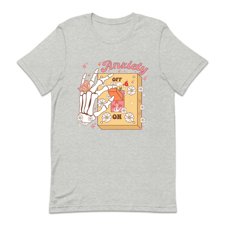 Anxiety On Off Switch Skeleton Hand | PRODUCT CODE: ANXOSKLMH