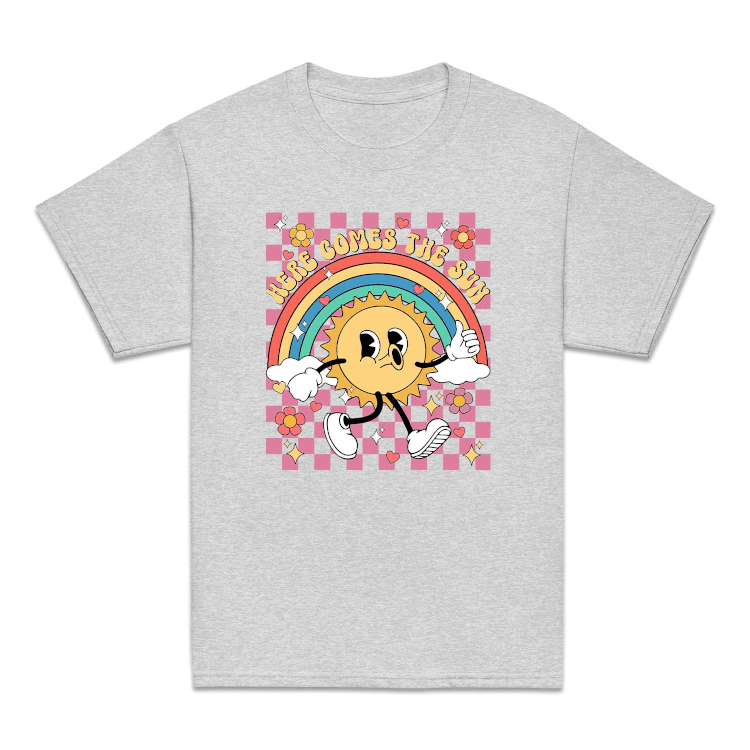 Groovy Sunshine Here Comes The Sun Travel Beach Vacation Groovy Sunshine | PRODUCT CODE: HRCMSTHUN