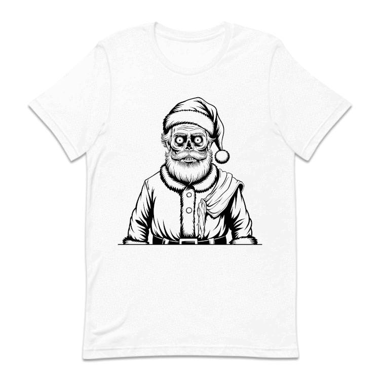Zombie Santa Claus Creepy Christmas Gothic Xmas Horror Holiday | PRODUCT CODE: ZMSNTACLRPY