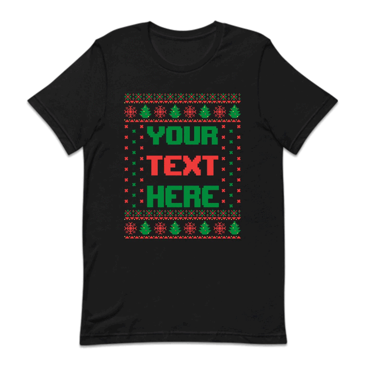 Christmas Custom Ugly Xmas | PRODUCT CODE: CSTGLYPRSLMA
