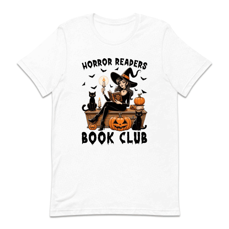 Horror Readers Book Club Gothic Halloween Witch Reading Spell Book | PRODUCT CODE: HRDEBKCBU