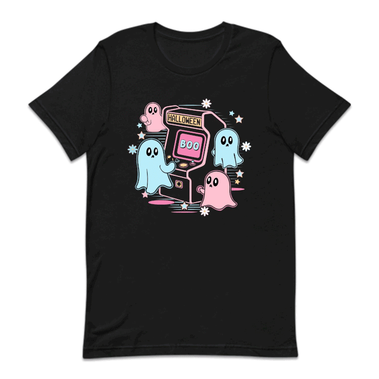 Boo Arcade Machine Spooky Retro Gaming Halloween | PRODUCT CODE: HLWBACRGMR