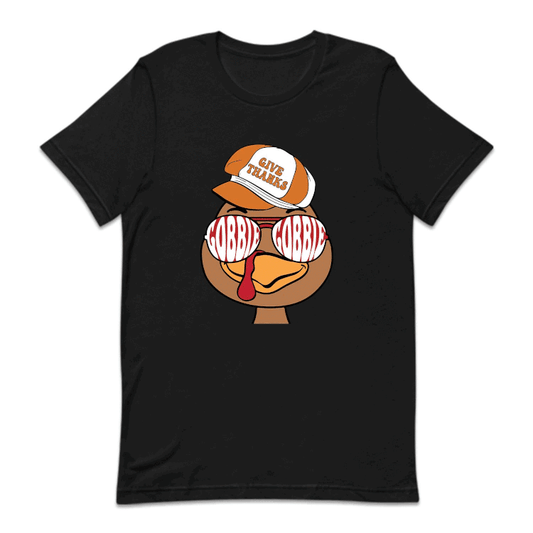Give Thanks Gobble Gobble Thanksgiving Funny Turkey | PRODUCT CODE: GVTHNKSGBLE