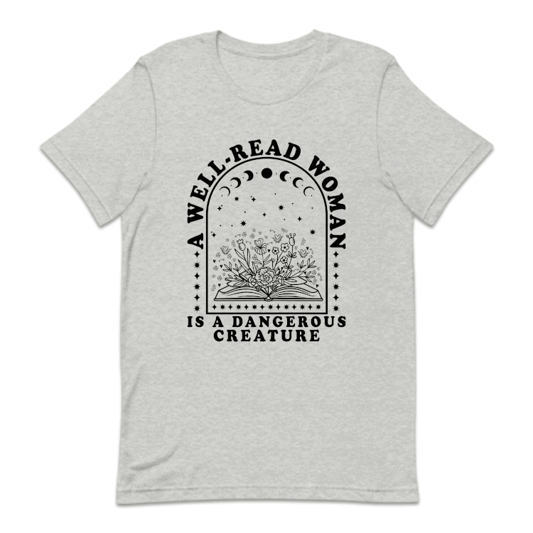 A Well Read Woman Is A Dangerous Creature | PRODUCT CODE: AWLRDWMN
