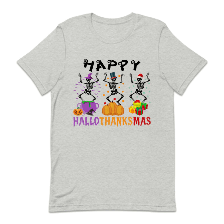Dancing Skeleton Happy Hallothanksmas | PRODUCT CODE: HLOTHDNCSK