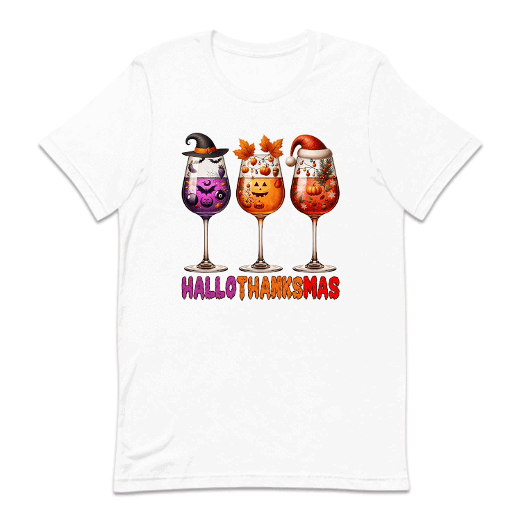 Happy HalloThanksMas Wine Halloween | PRODUCT CODE: HPLOTKMSW