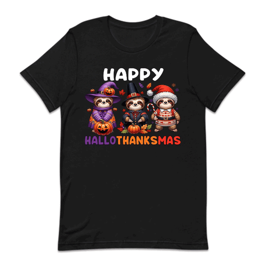 Sloth Happy HalloThanksMas | PRODUCT CODE: SLHPCHTHMS