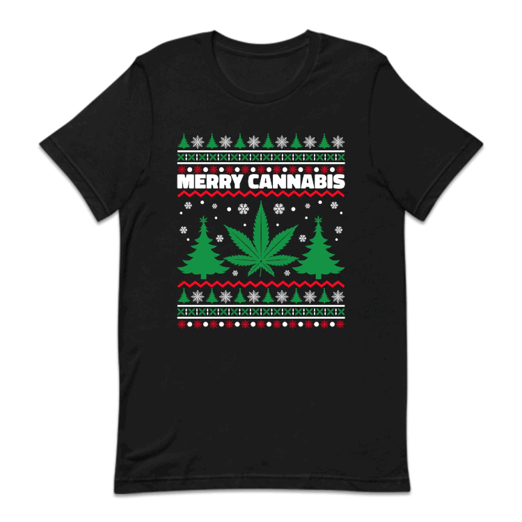 Merry Cannabis Weedmas Ugly Christmas | PRODUCT CODE: MTCNBSWEDU