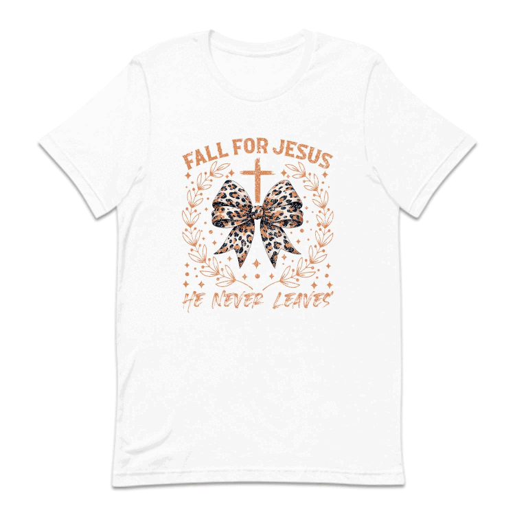 Fall For Jesus He Never Leaves Thanksgiving | PRODUCT CODE: FLRJSUENVLS