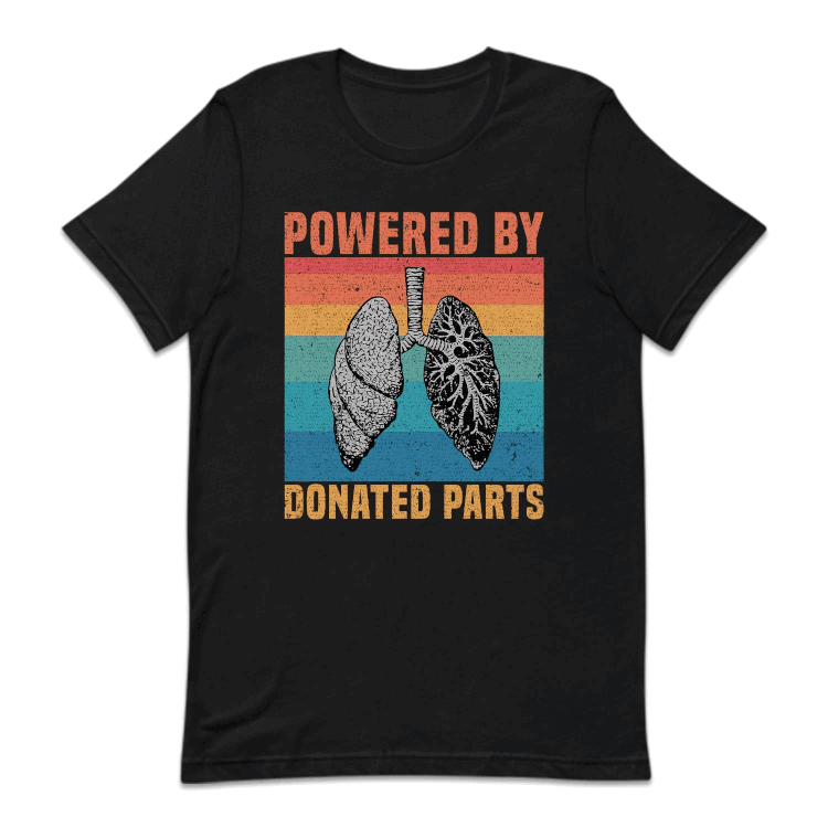Lung Donation Awareness Powered By Donated Parts | PRODUCT CODE: PRWDYBDNAL
