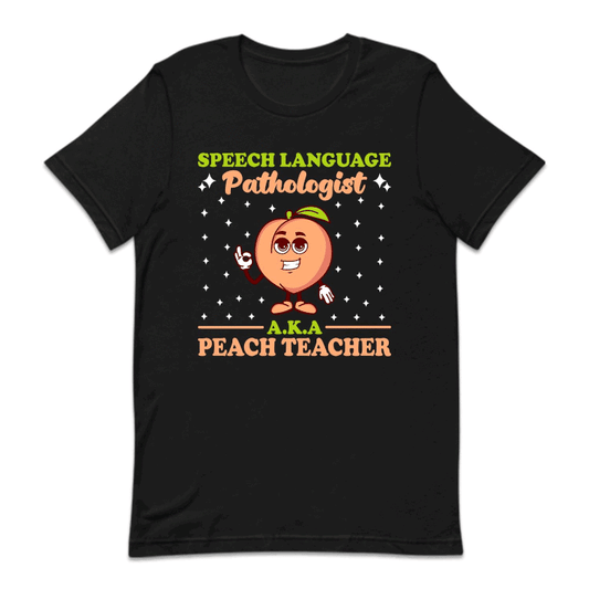 Speech Language Pathologist AKA Peach Teacher | PRODUCT CODE: SPHCLNGUTH