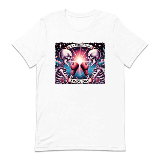 It's A Throat Punch Kinda Day Snarky Skeletons | PRODUCT CODE: ITHRAPNCKN