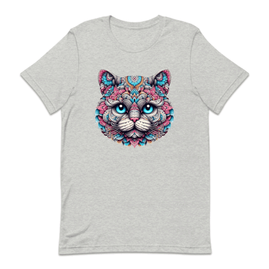Psychedelic Colorful British Shorthair Cat | PRODUCT CODE: BRTSHCAPSYD