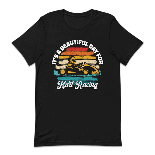It's Beautiful Day For Kart Racing | PRODUCT CODE: ITBEUTFLDRK