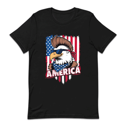 American Flag Bald Eagle Mohawk Sunglasses | PRODUCT CODE: AMRCNFLGB