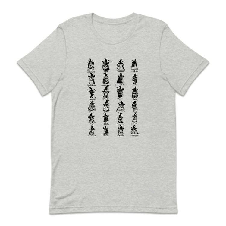 Vintage Cat Breeds Halloween Taylor Midnights Cats | PRODUCT CODE: TLRSWCTHLW
