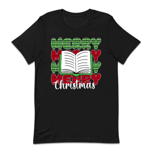 Merry Christmas Book Merry Bookmas Xmas Literary Gift | PRODUCT CODE: MRYBKSCHRTM