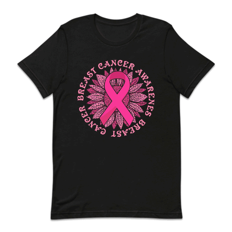Breast Cancer Awareness Pink Ribbon Sunflower | PRODUCT CODE: RBSTUNFLWA