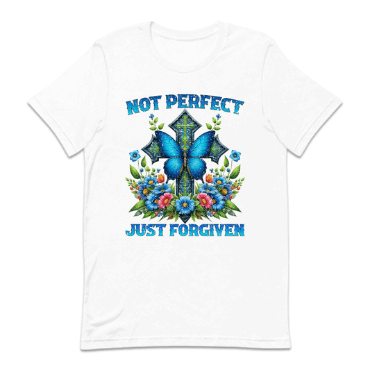 Not Perfect Just Forgiven Christian Cross | PRODUCT CODE: NTPRFJUFRG