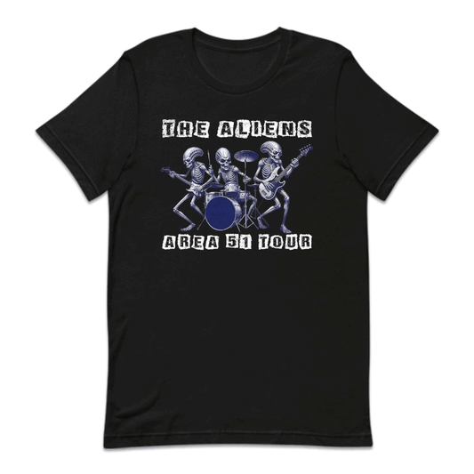 The Aliens Area 51 Tour UFO Band Music Invasion  | PRODUCT CODE: TALNSEFVTRU