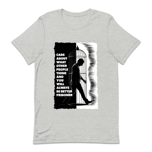 Man Walking in Birdcage Prisoner Philosophy | PRODUCT CODE: MNGIBRDC