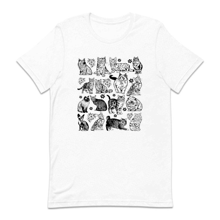 Vintage Cat Breeds Taylor Midnights Cats | PRODUCT CODE: TYLRSWCTABL