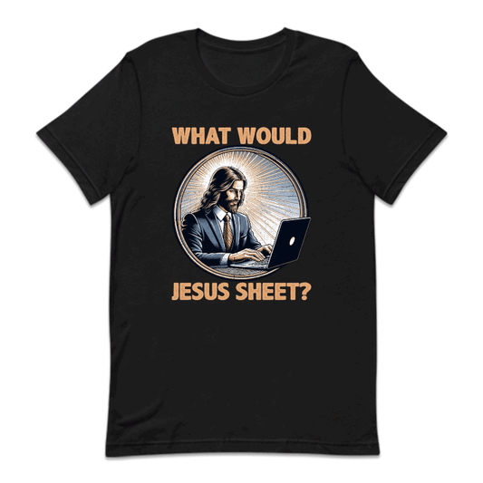 What Would Jesus Sheet Funny Spreadsheet | PRODUCT CODE: WHTULDJSU