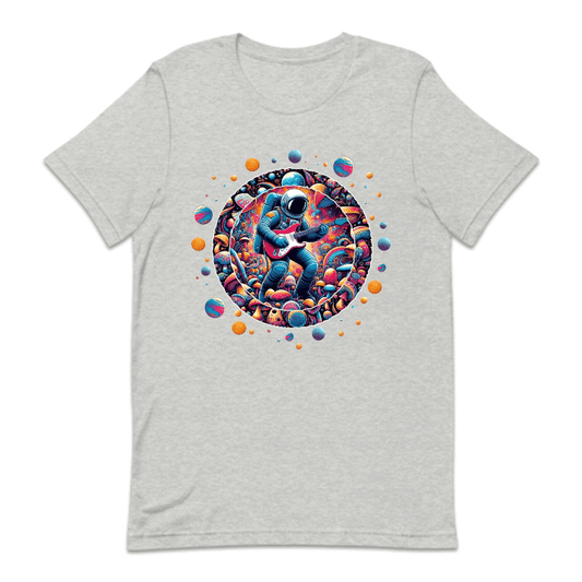 Psychedelic Astronaut Playing Guitar | PRODUCT CODE: ASTRPSDYLG