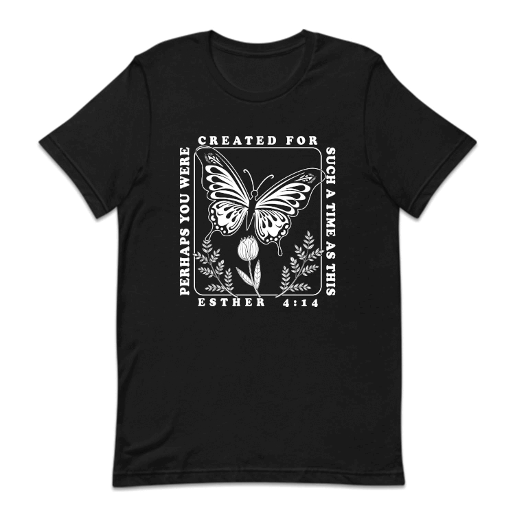 Esther 4:14 Bible Verse Cute Flower | PRODUCT CODE: BLBVSRETRF