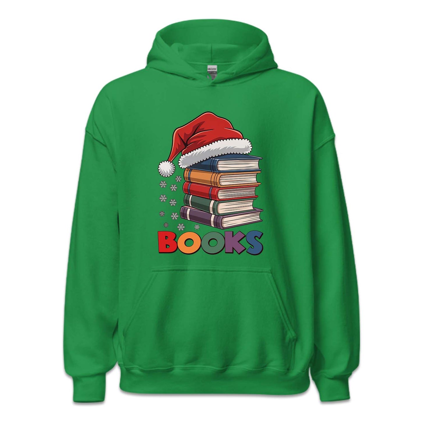 Christmas Books With Santa Hat Merry Bookmas Xmas Reading | PRODUCT CODE: CHTRBKSAFTM