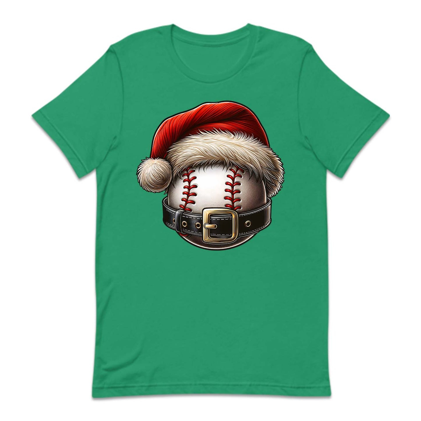 Baseball Christmas Santa Hat & Belt Baseball Xmas Sports | PRODUCT CODE: BSALCHRTANH
