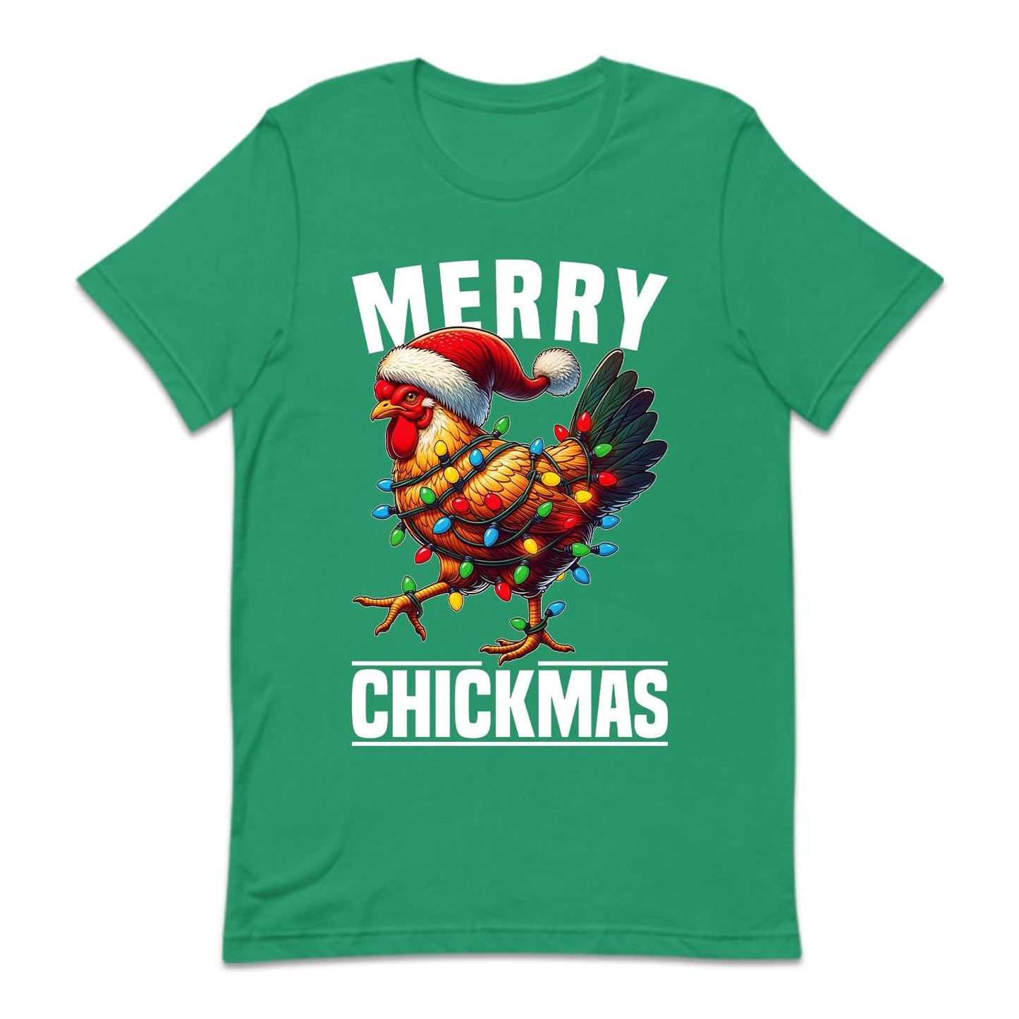 Merry Chickmas Christmas Chicken Xmas Farm Animal | PRODUCT CODE: MYRCHKRMNL