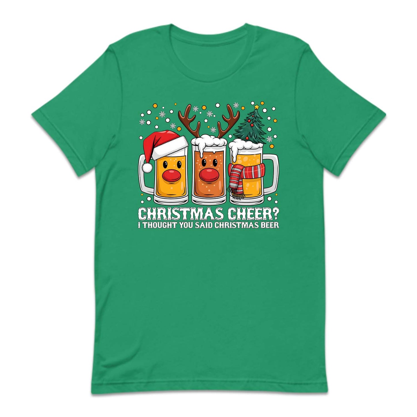Christmas Cheer I Thought You Said Christmas Beer Xmas Beer Lover | PRODUCT CODE: CHRETGHUSDB