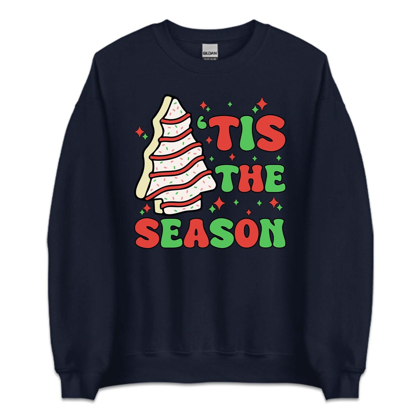 Tis The Season Christmas Tree Cake Holiday Dessert Xmas | PRODUCT CODE: TSEANOCCRMA