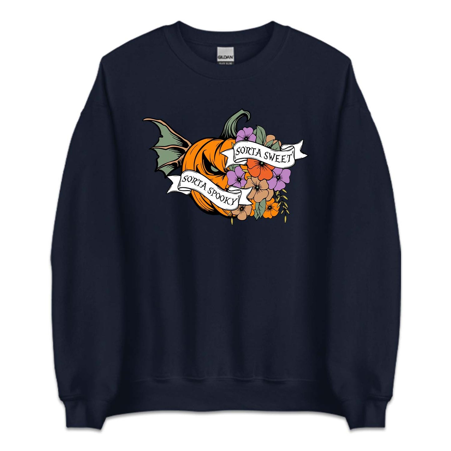 Sorta Sweet Sorta Spooky Floral Pumpkin Halloween Costume | PRODUCT CODE: SRTSWEAKYH