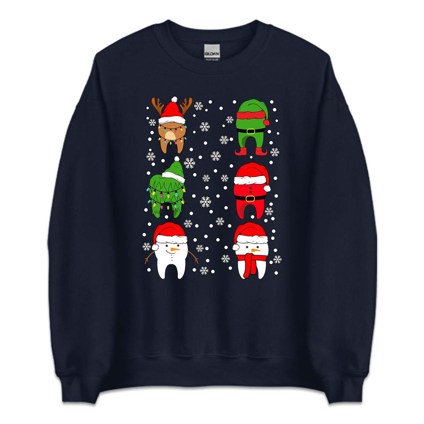 Retro Christmas Teeth Dentist Xmas Tooth Costumes | PRODUCT CODE: TRCHMEDNHGY