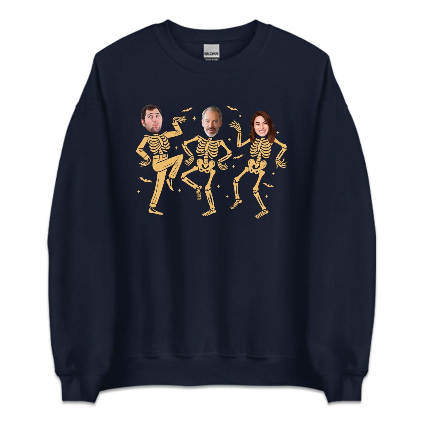 Personalized Dancing Skeletons Family Matching Halloween Party | PRODUCT CODE: CSTKLNSPHO