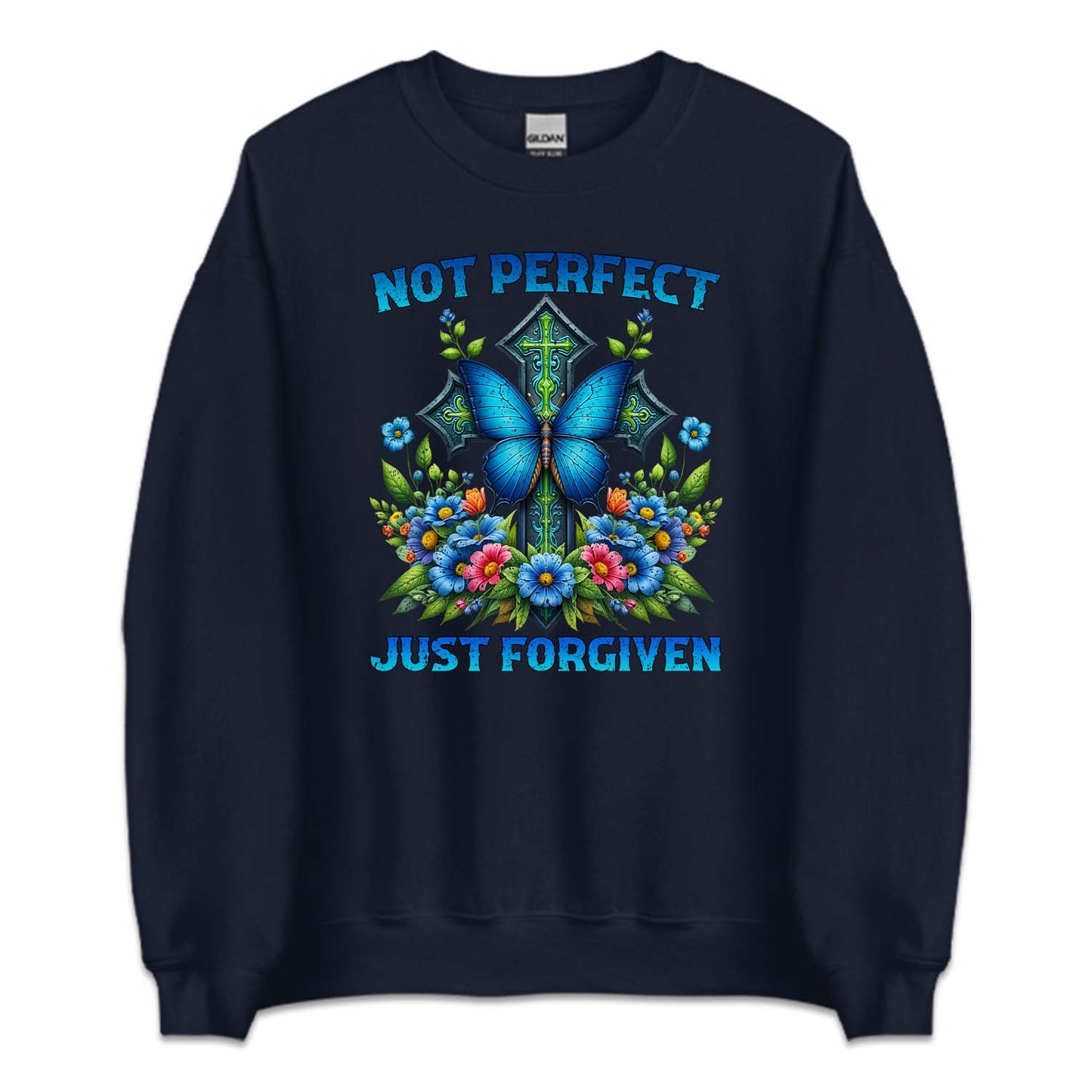 Not Perfect Just Forgiven Christian Cross | PRODUCT CODE: NTPRFJUFRG
