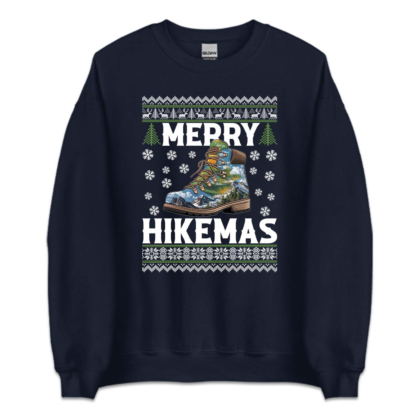 Merry Hikemas Christmas Camping Xmas Winter Hiking | PRODUCT CODE: MYRHKEMCPG