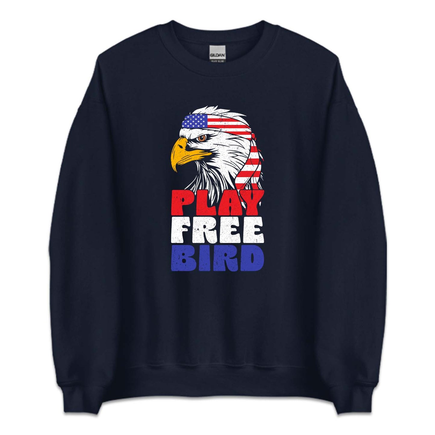 Play Free Bird Patriotic Eagle 4th Of July USA Flag | PRODUCT CODE: PLFREBRDPT