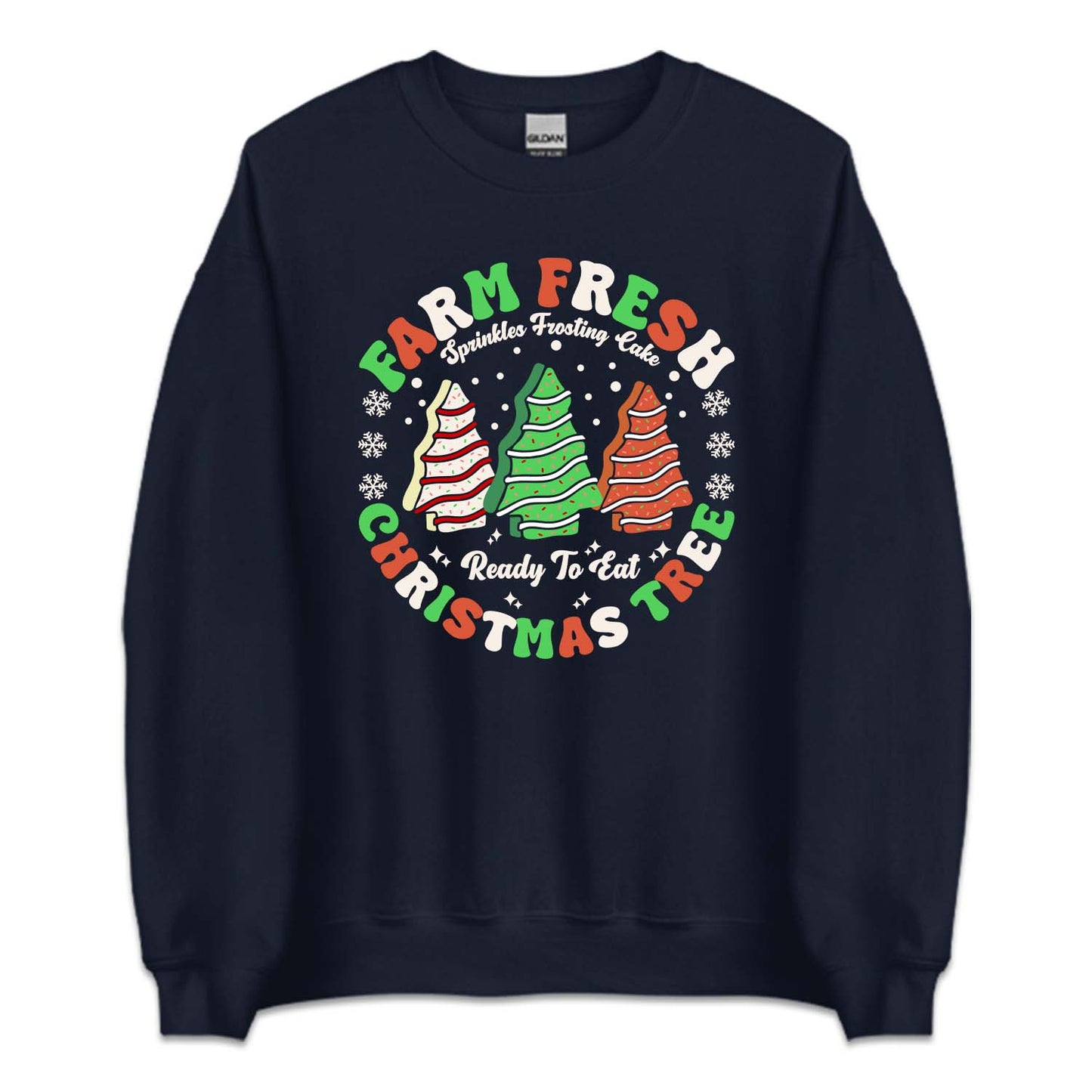 Farm Fresh Sprinkle Frosting Christmas Cake Holiday Xmas Dessert | PRODUCT CODE: FMRSHEPKCYA