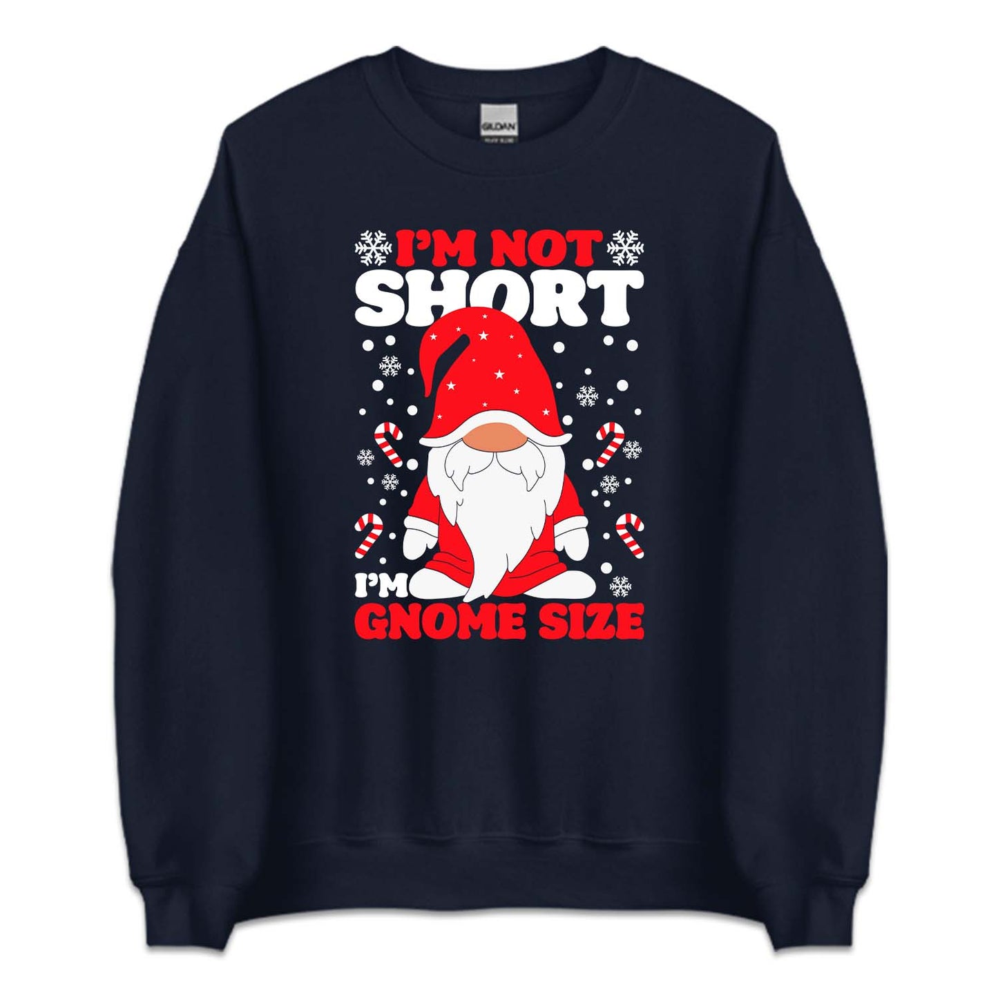 I'm Not Short I'm Gnome Size Funny Christmas Cute Xmas Gnome | PRODUCT CODE: MNTOSHGNMC