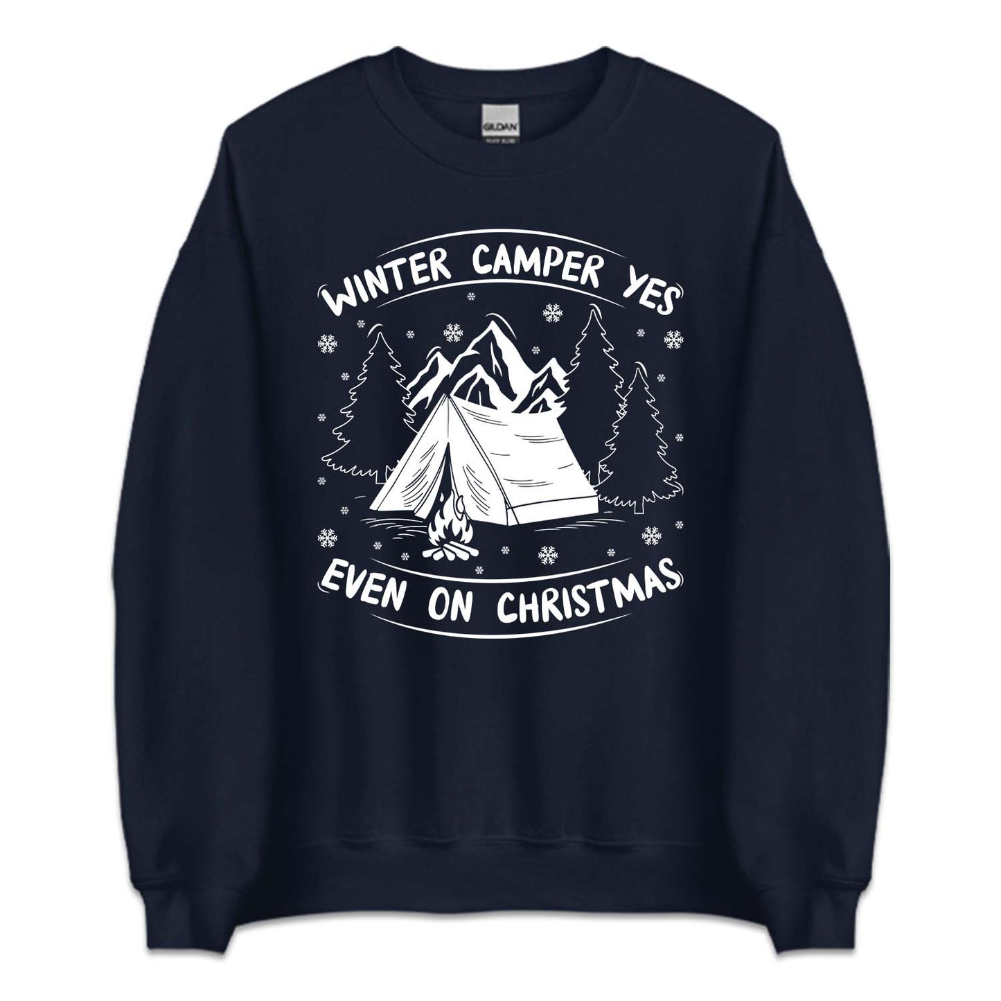 Winter Camper Yes Even On Christmas Cozy Holiday Xmas | PRODUCT CODE: WNTRCMRESNA