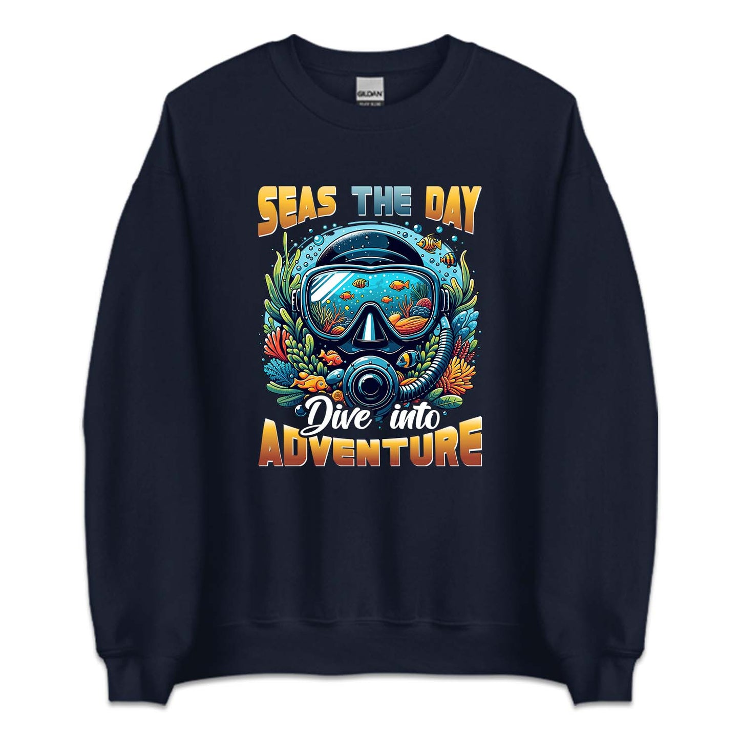Seas the Day Dive Into Adventure Scuba Diving | PRODUCT CODE: SASDYINAVT